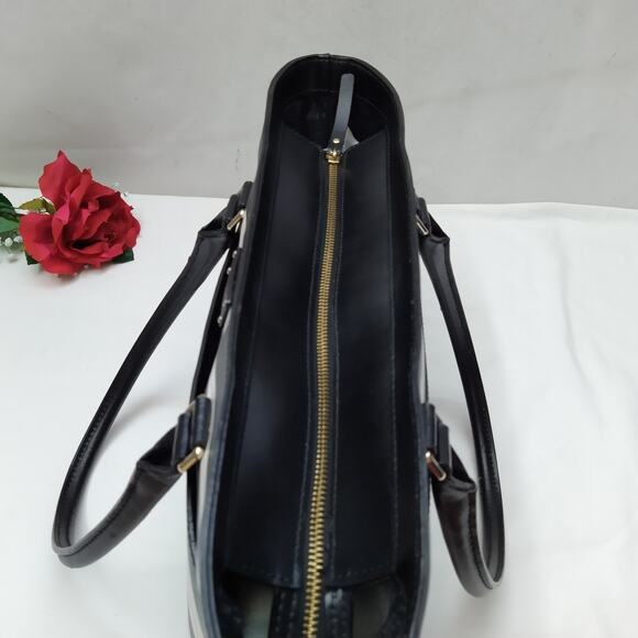 Kate Spade New York Kip Stripe Large Tote | Brixton Baker Kate Spade New York Multicolor Stripes Leather Double Handles Tote Bag